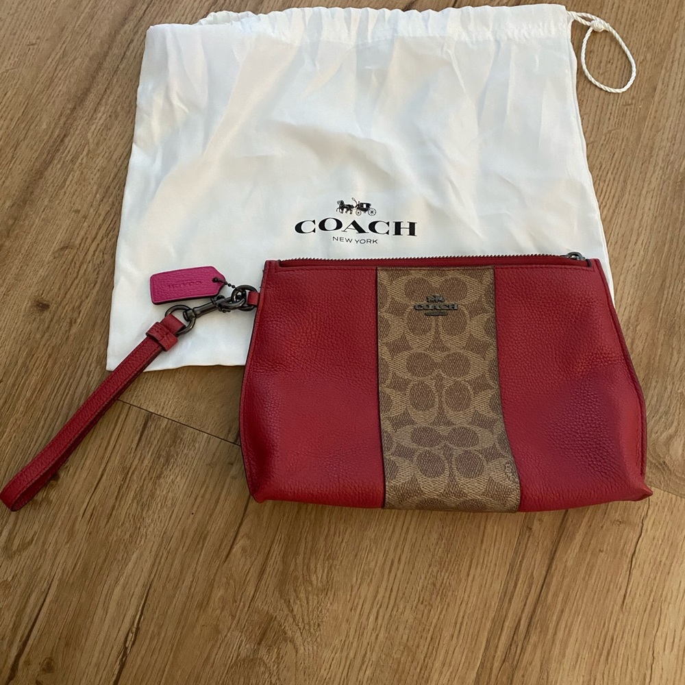 Coach wristlet